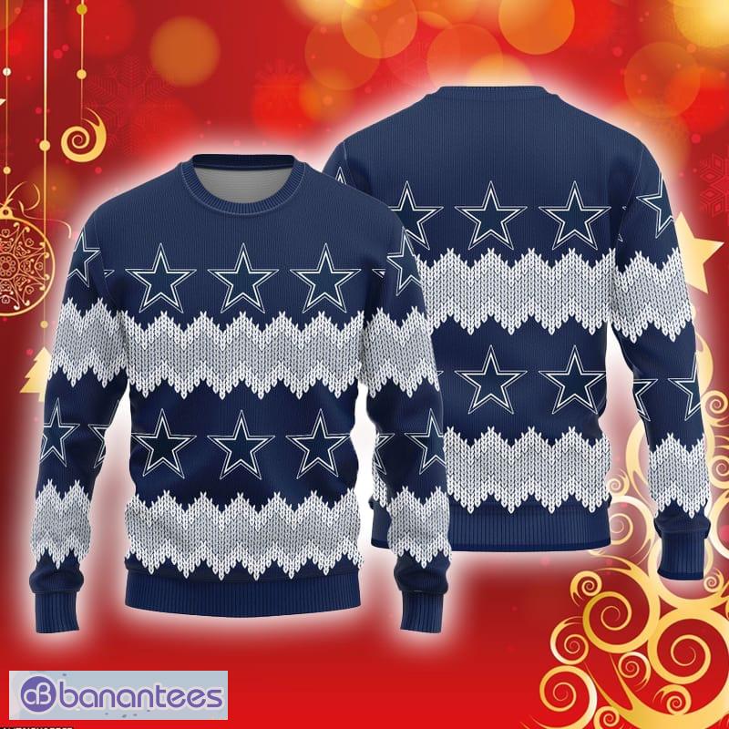 Dallas Cowboys Logo Knitted Pattern Ugly Christmas Sweater - Dallas Cowboys Logo Knitted Pattern Ugly Christmas Sweater Dallas Cowboys Logo Knitted Pattern Ugly Christmas Sweater - Dallas Cowboys Logo Knitted Pattern Ugly Christmas Sweater