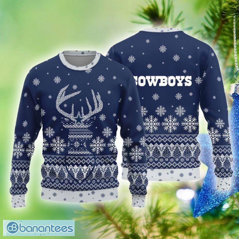 Dallas Cowboys Logo Knitted Reindeer Ugly Christmas Sweater - Dallas Cowboys Logo Knitted Reindeer Ugly Christmas Sweater Dallas Cowboys Logo Knitted Reindeer Ugly Christmas Sweater - Dallas Cowboys Logo Knitted Reindeer Ugly Christmas Sweater