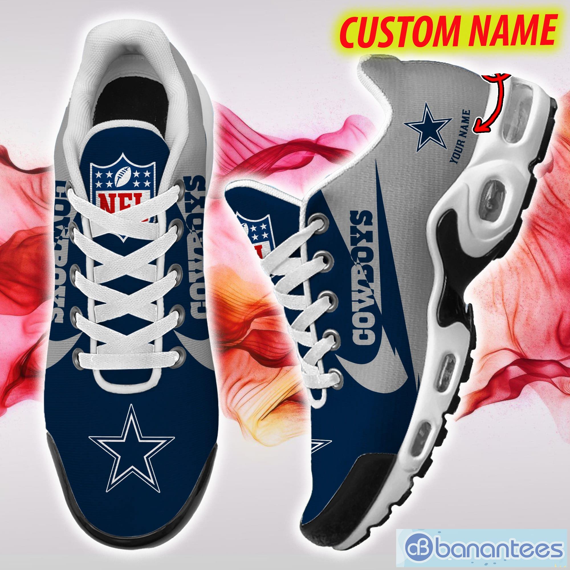 Dallas Cowboys NFL Air Cushion Sports Shoes Custom Name Men Women