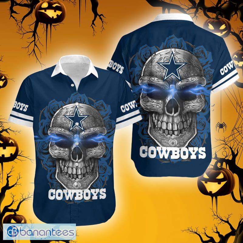 dallas cowboys skull t shirt