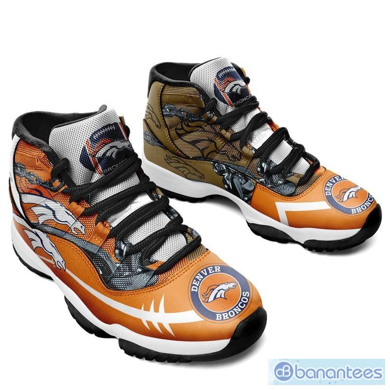denver broncos air jordan 11 showcase men and women gift for sports fans 1 image Denver Broncos Air Jordan 11 Showcase Men And Women Gift For Sports Fans - Denver Broncos Air Jordan 11 Sports Photo 2