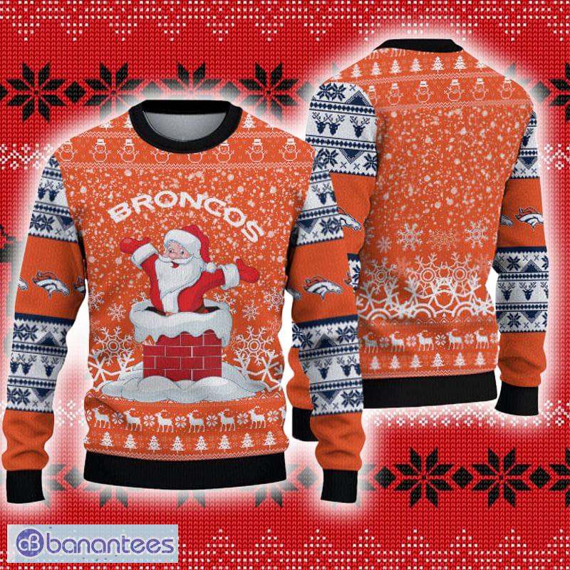 Denver Broncos Christmas Santa Claus Pattern Ugly Sweater For Men Women - Denver Broncos Christmas Santa Claus Pattern Ugly Sweater For Men Women Denver Broncos Christmas Santa Claus Pattern Ugly Sweater For Men Women - Denver Broncos Christmas Santa Claus Pattern Ugly Sweater For Men Women