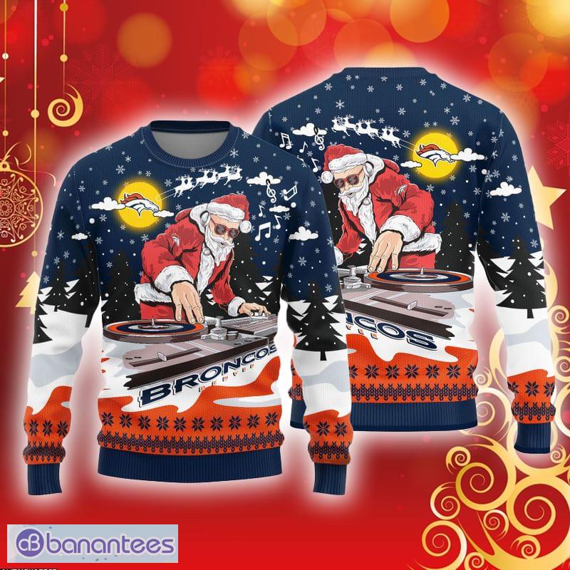 NFL Denver Broncos New Season Cosy Knitted Christmas 3D Sweater - Banantees