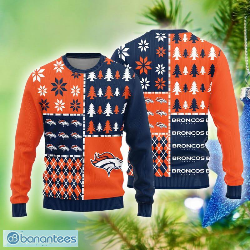 Denver Broncos Logo Knitted Pine Trees Pattern Ugly Christmas Sweater - Denver Broncos Logo Knitted Pine Trees Pattern Ugly Christmas Sweater Denver Broncos Logo Knitted Pine Trees Pattern Ugly Christmas Sweater - Denver Broncos Logo Knitted Pine Trees Pattern Ugly Christmas Sweater