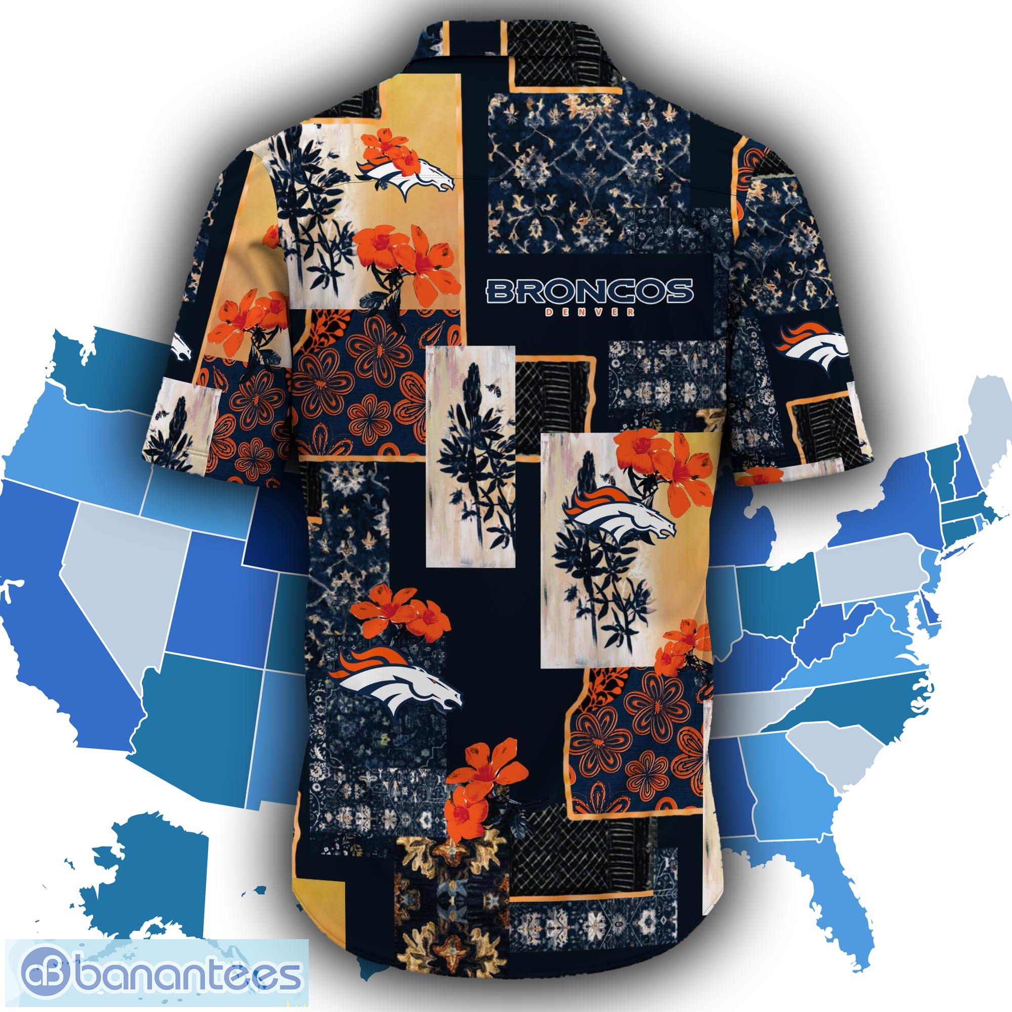 Broncos Hawaiian Shirt Denver Broncos Football Floral Aloha Best