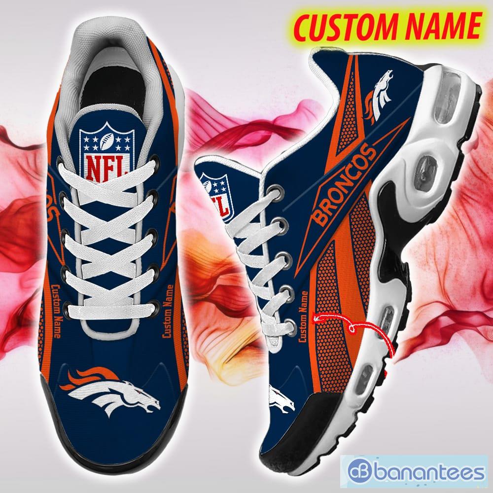 NFL Denver Broncos Air Cushion Sport Shoes Custom Name Special