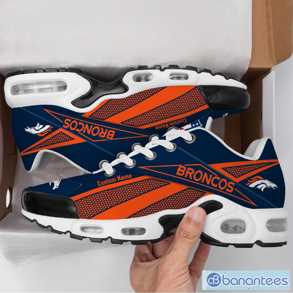 Denver Broncos NFL Air Cushion Sports Shoes Custom Name For Men Women