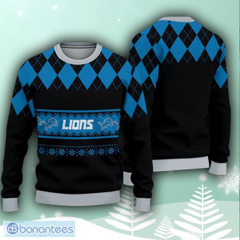 Detroit Lions Christmas Caro Pattern Ugly Sweater For Men Women - Detroit Lions Christmas Caro Pattern Ugly Sweater For Men Women Detroit Lions Christmas Caro Pattern Ugly Sweater For Men Women - Detroit Lions Christmas Caro Pattern Ugly Sweater For Men Women
