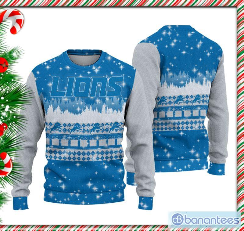 New York Giants Christmas Reindeers Pattern Ugly Sweater For Men Women -  Banantees