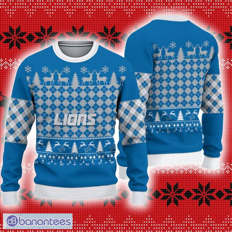 Detroit Lions Christmas Pattern 3D Snowdrift Knitted Sweater Gift For Chirstmas - Detroit Lions Christmas Pattern 3D Snowdrift Knitted Sweater Gift For Chirstmas Detroit Lions Christmas Pattern 3D Snowdrift Knitted Sweater Gift For Chirstmas - Detroit Lions Christmas Pattern 3D Snowdrift Knitted Sweater Gift For Chirstmas