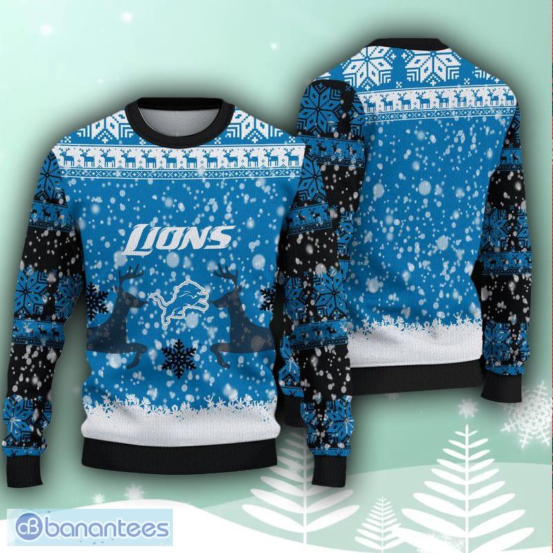 Detroit Lions Christmas Reindeer All Over Print Hibernate Ugly Sweater Gifr For Fans - Detroit Lions Christmas Reindeer All Over Print Hibernate Ugly Sweater Gifr For Fans Detroit Lions Christmas Reindeer All Over Print Hibernate Ugly Sweater Gifr For Fans - Detroit Lions Christmas Reindeer All Over Print Hibernate Ugly Sweater Gifr For Fans