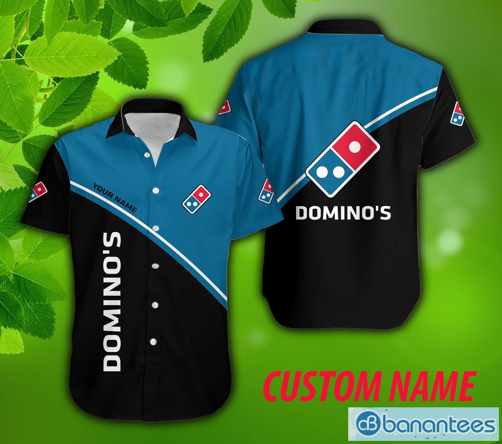 Domino's Pizza Skull Halloween Polo Shirt Gift For Men And Women