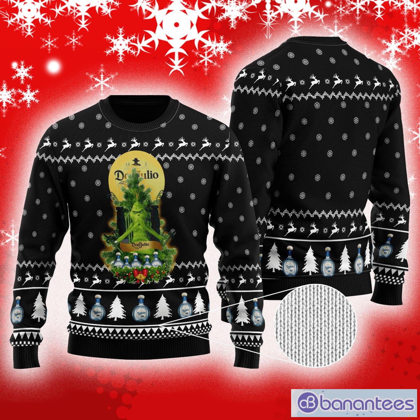 Domino'S Pizza Grinch Snow Ugly Christmas Sweater For Men And