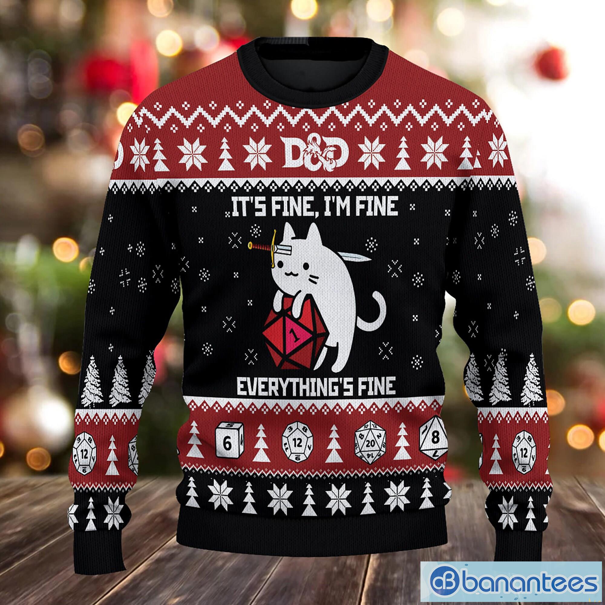 D&d ugly hot sale christmas sweater