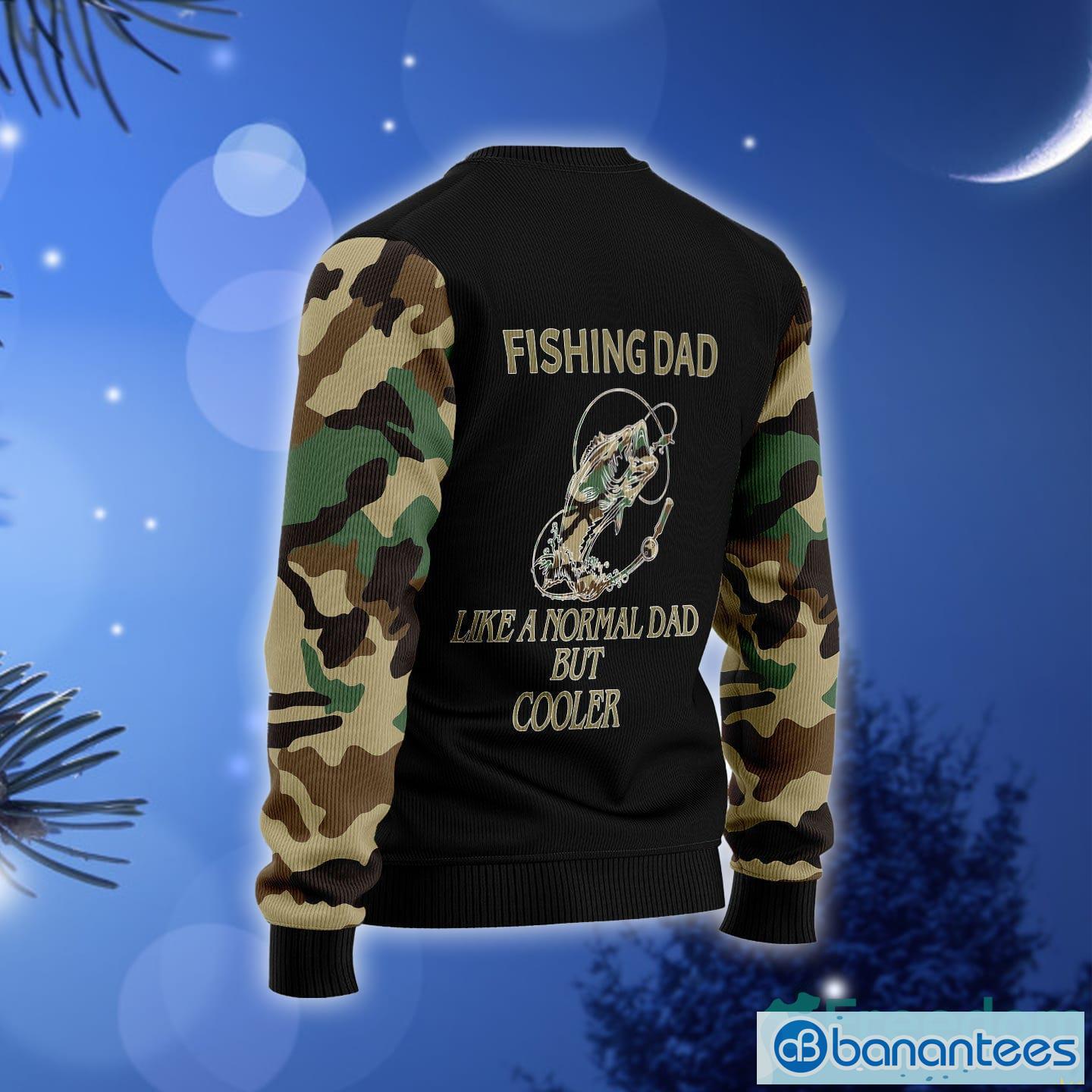 Fishing Dad Ugly Christmas Sweater Men And Women Gift For