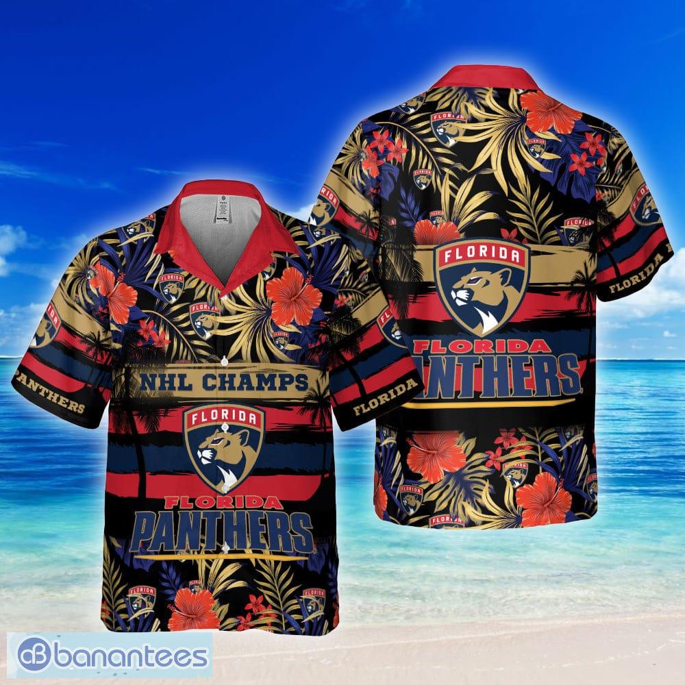 Florida Panthers AOP Hula Hawaiian Shirt For Men And Women Gift