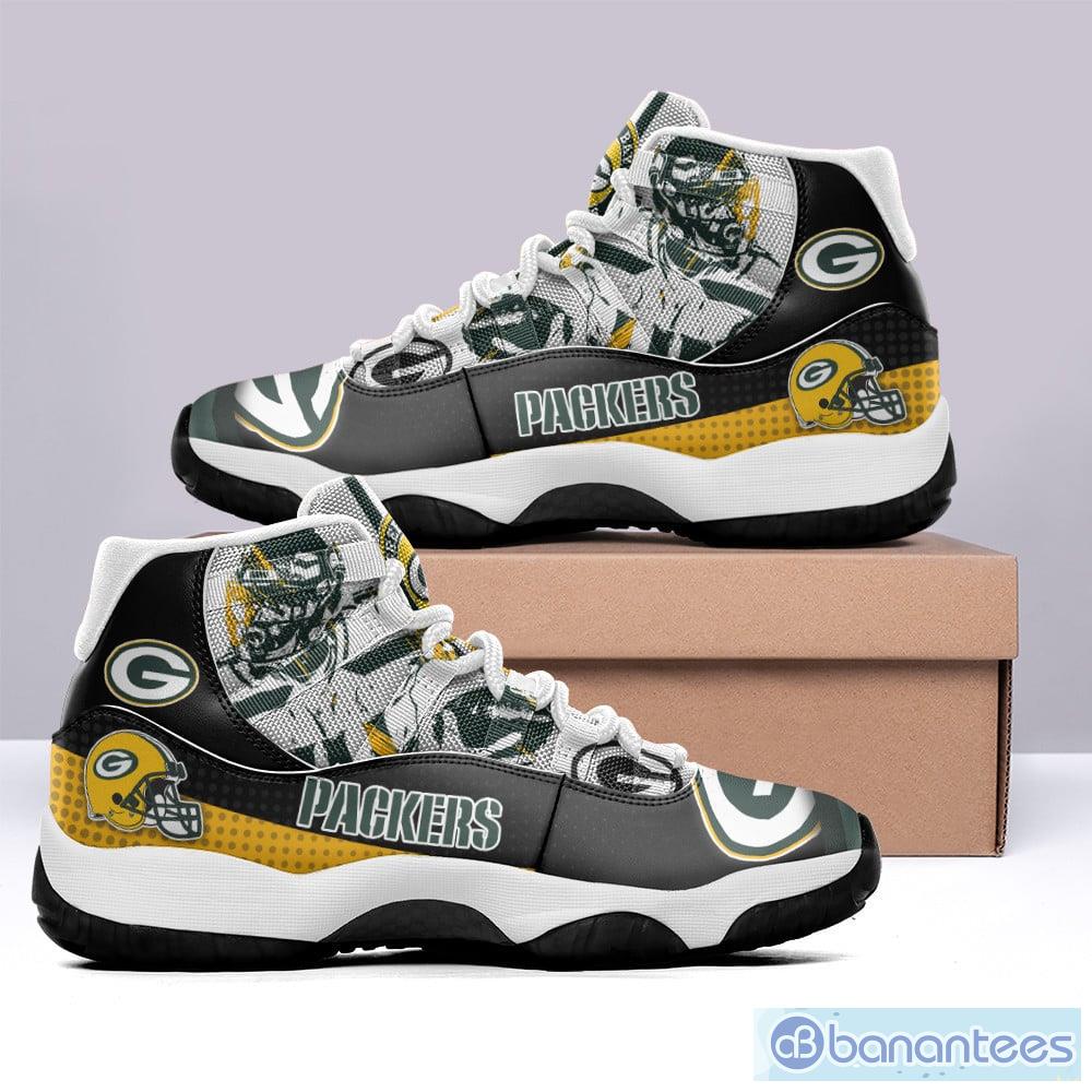 Green Bay Packers NFL Womens Midsole White Sneakers