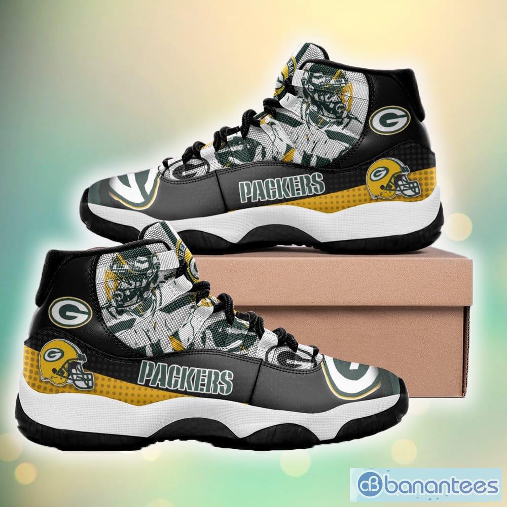 Green Bay Packers NFL Womens Midsole White Sneakers