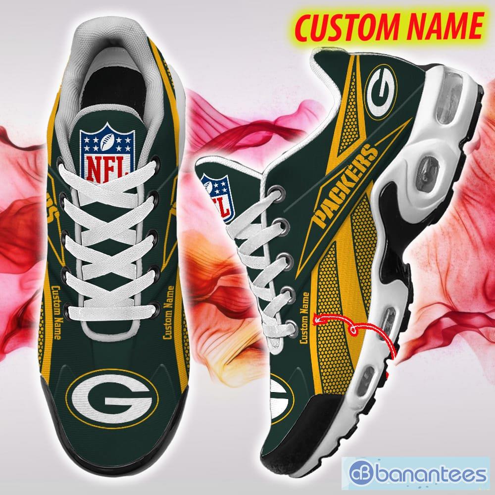 Green Bay Packers Custom Name Air Cushion Sports Shoes