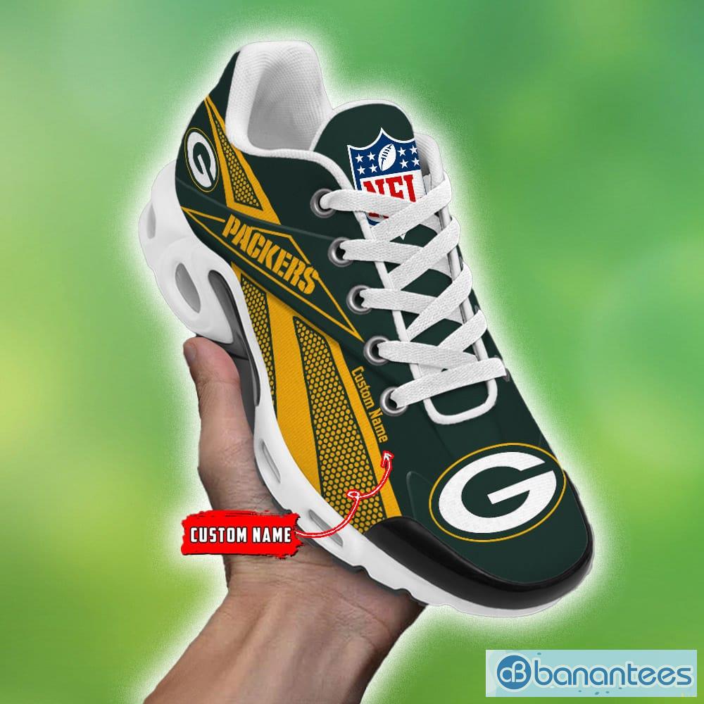 Green Bay Packers Custom Name Air Cushion Sports Shoes