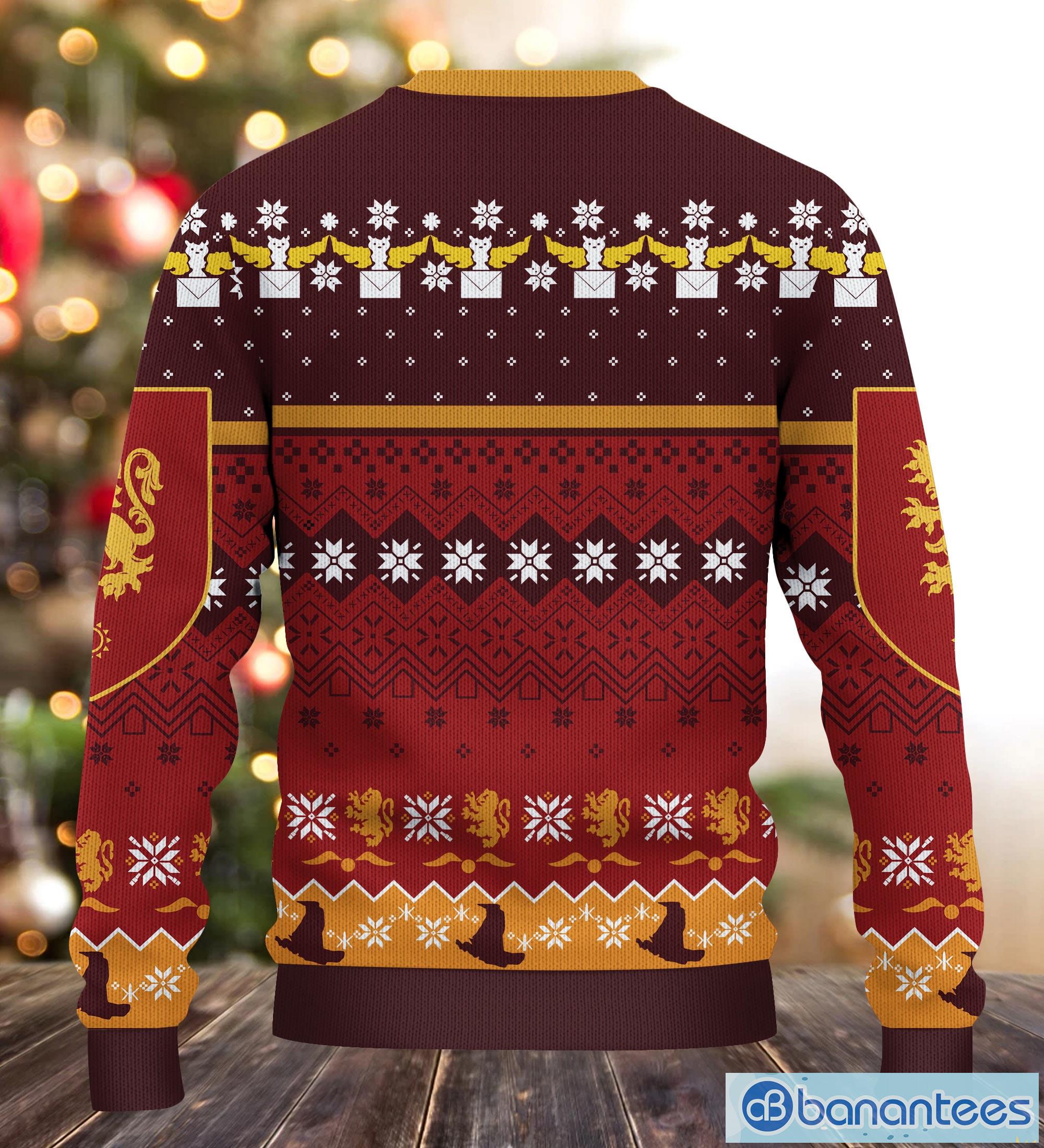 Gryffindor christmas clearance sweater