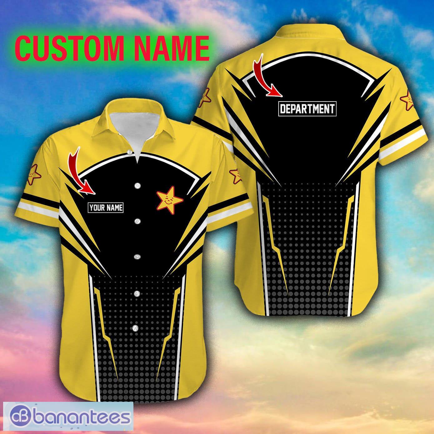 HARDEES Top Brand New 3D Hawaiian Shirt For Men And Women Custom Name - HARDEES Top Brand New 3D Hawaiian Shirt For Men And Women Custom Name