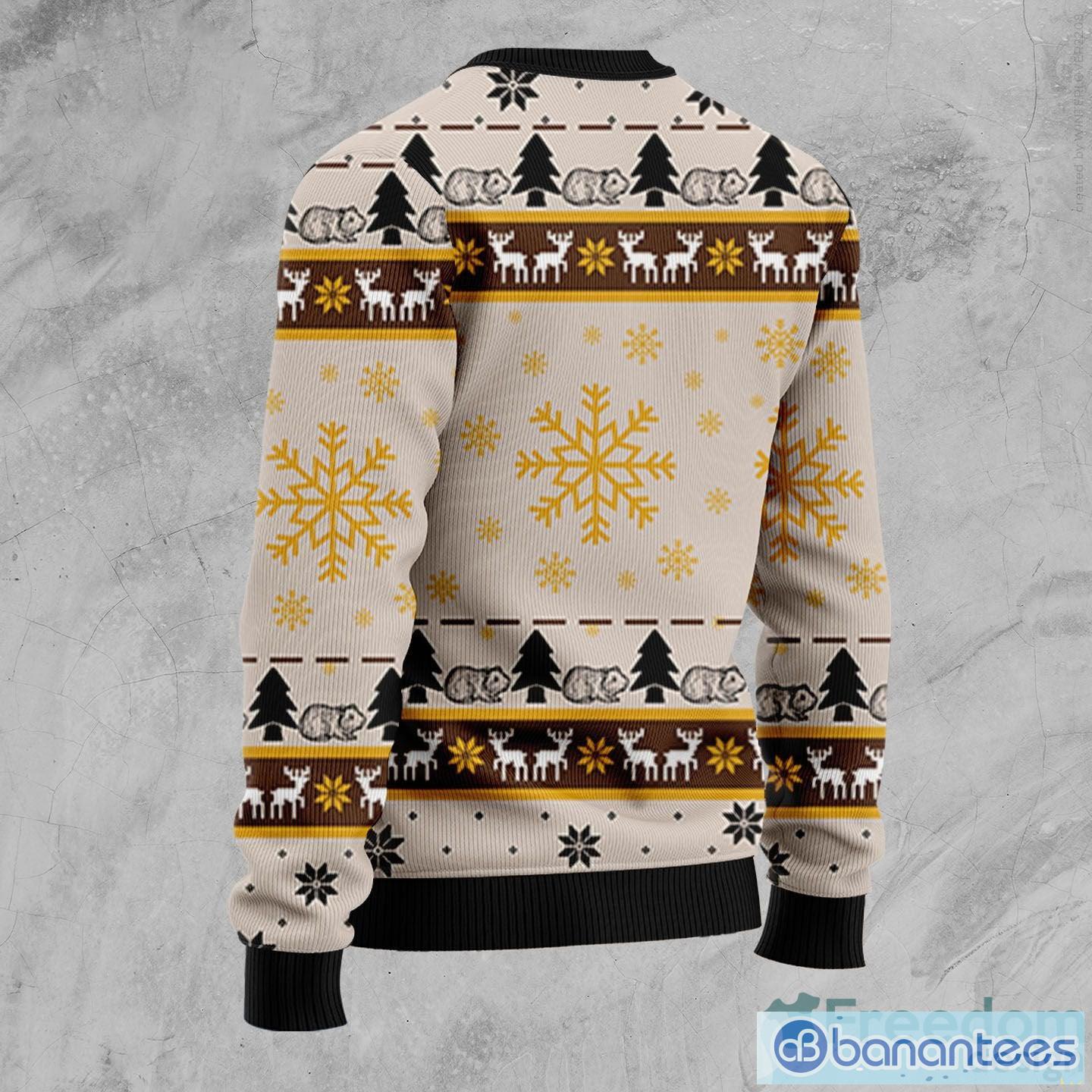 Hedgehog Cute Ugly Christmas Sweater Gift Men Women Banantees