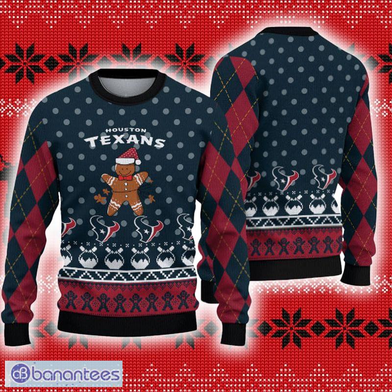 Texas Rangers Basic Pattern Ugly Christmas Sweater - Banantees