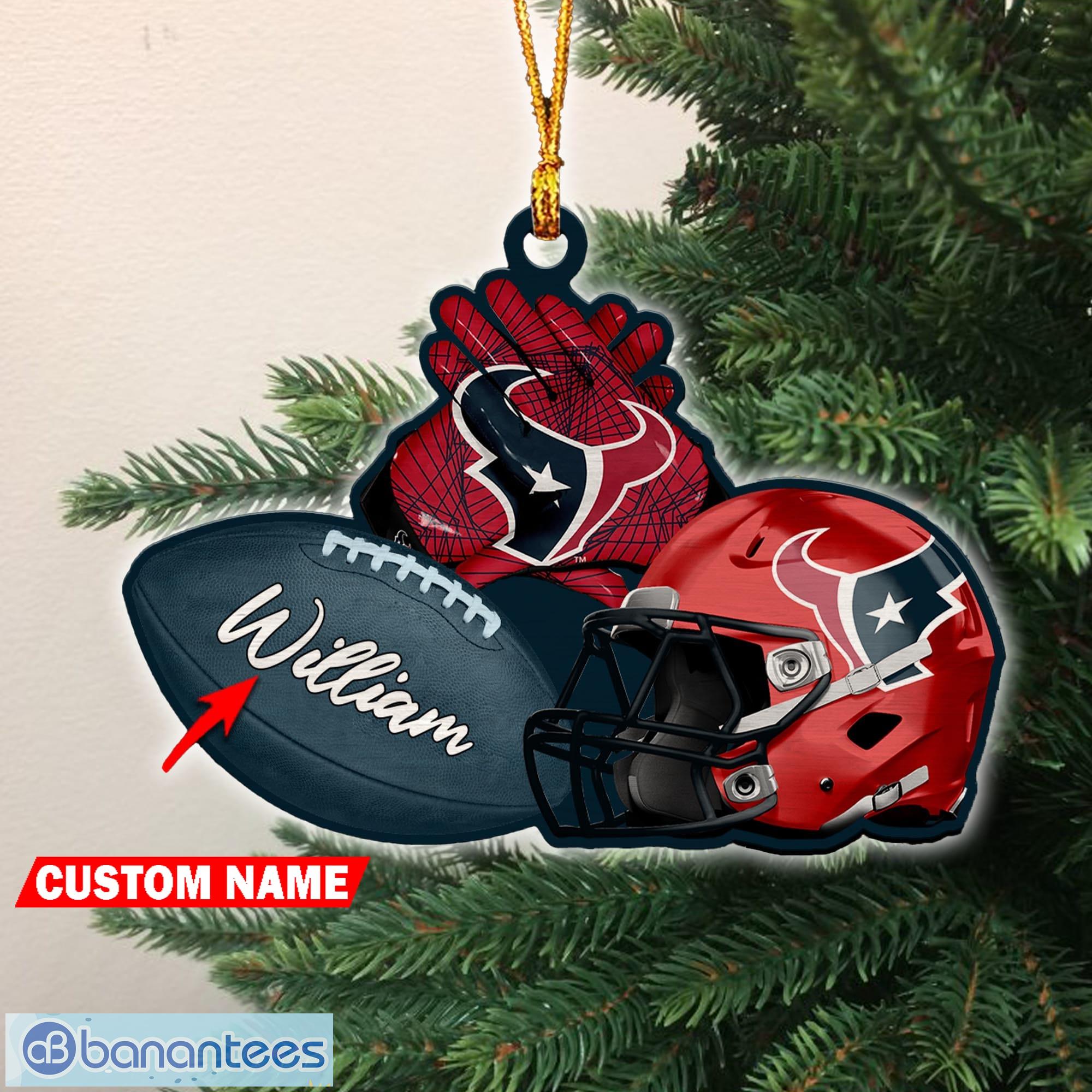 Tennessee Titans NFL Rugby Ball Helmet Pattern Personalized Christmas  Ornaments - Banantees