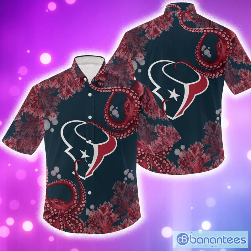 Houston Texans Vintage 3D T-Shirts - Banantees