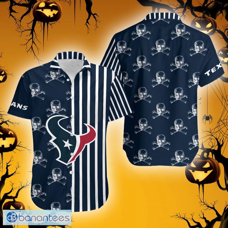 Houston Texans NFL Baseball Jersey Shirt Skull Custom Number And Name For  Fans Gift Halloween - Banantees