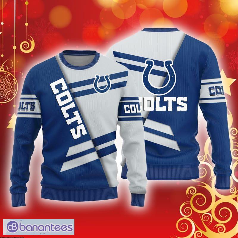 Indianapolis Colts Basic Ugly Christmas Sweater - Banantees