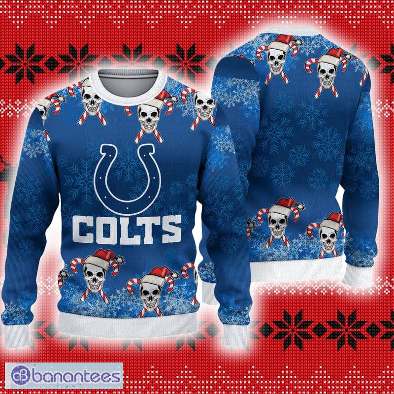 Indianapolis Colts Ugly Christmas Sweater For Fans - Banantees