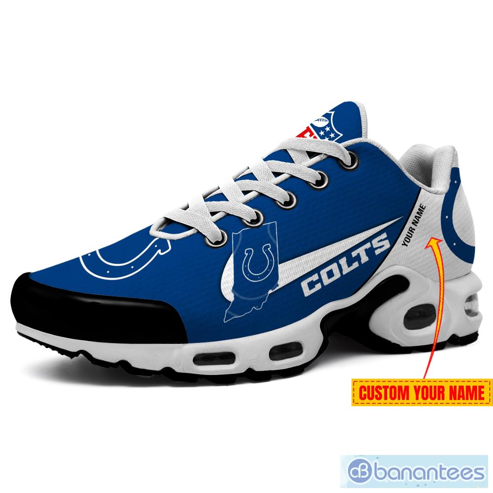 Personalized NFL Indianapolis Colts Custom Name Air Force Shoes - Tagotee