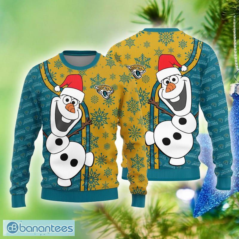 Christmas Gift Jacksonville Jaguars Olaf Christmas Funny Gift 3D