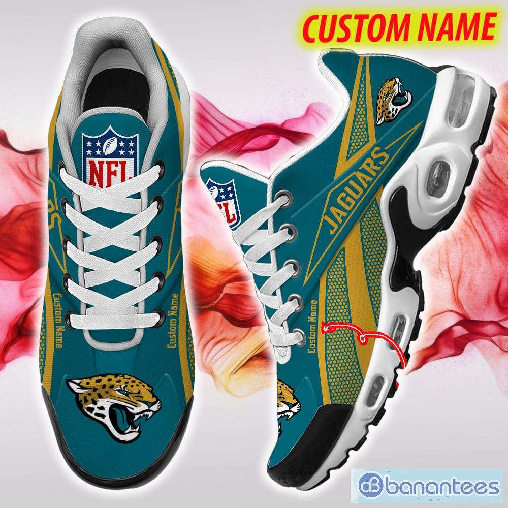 Jacksonville Jaguars Custom Name Air Cushion Sports Shoes