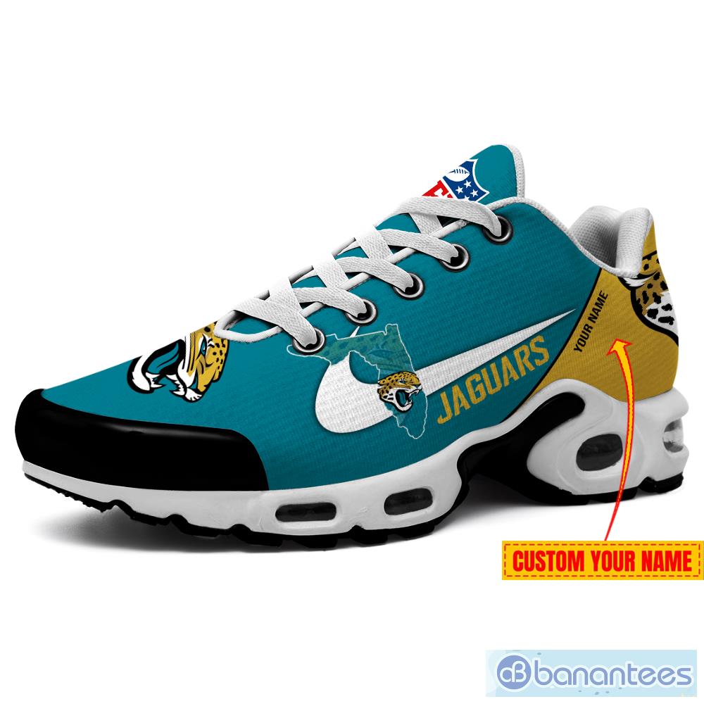 Jacksonville Jaguars State Proud NFL Team Sneakers Custom Name Air