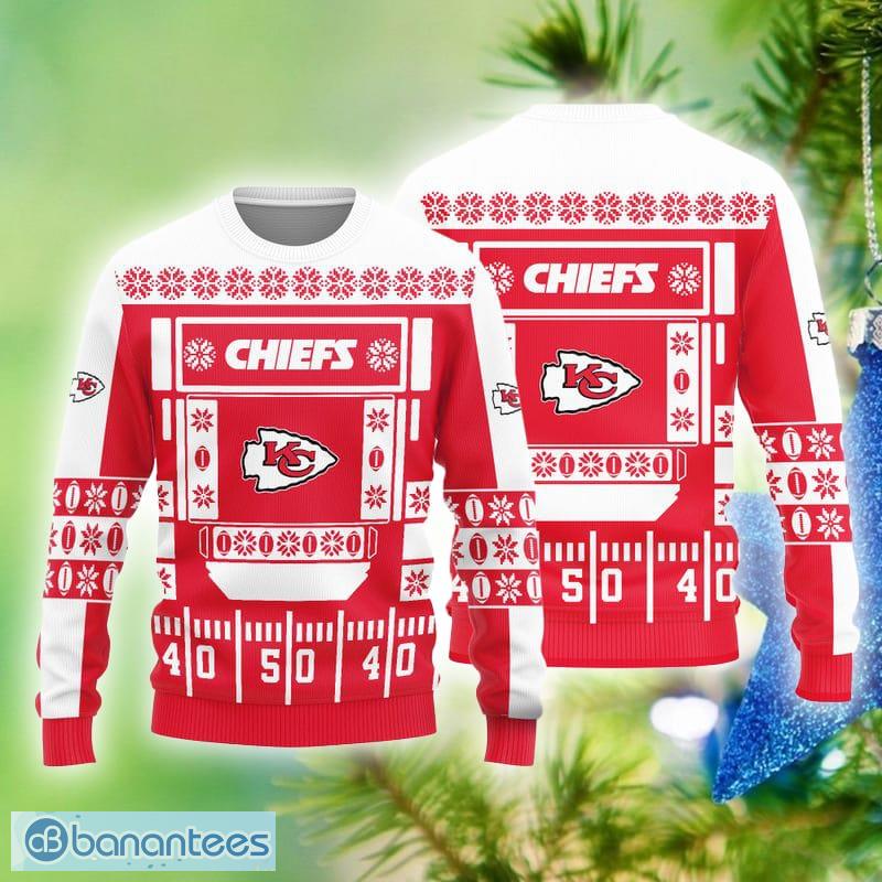 Snowflake Christmas Kansas City Chiefs Ugly Sweater - T-shirts Low Price