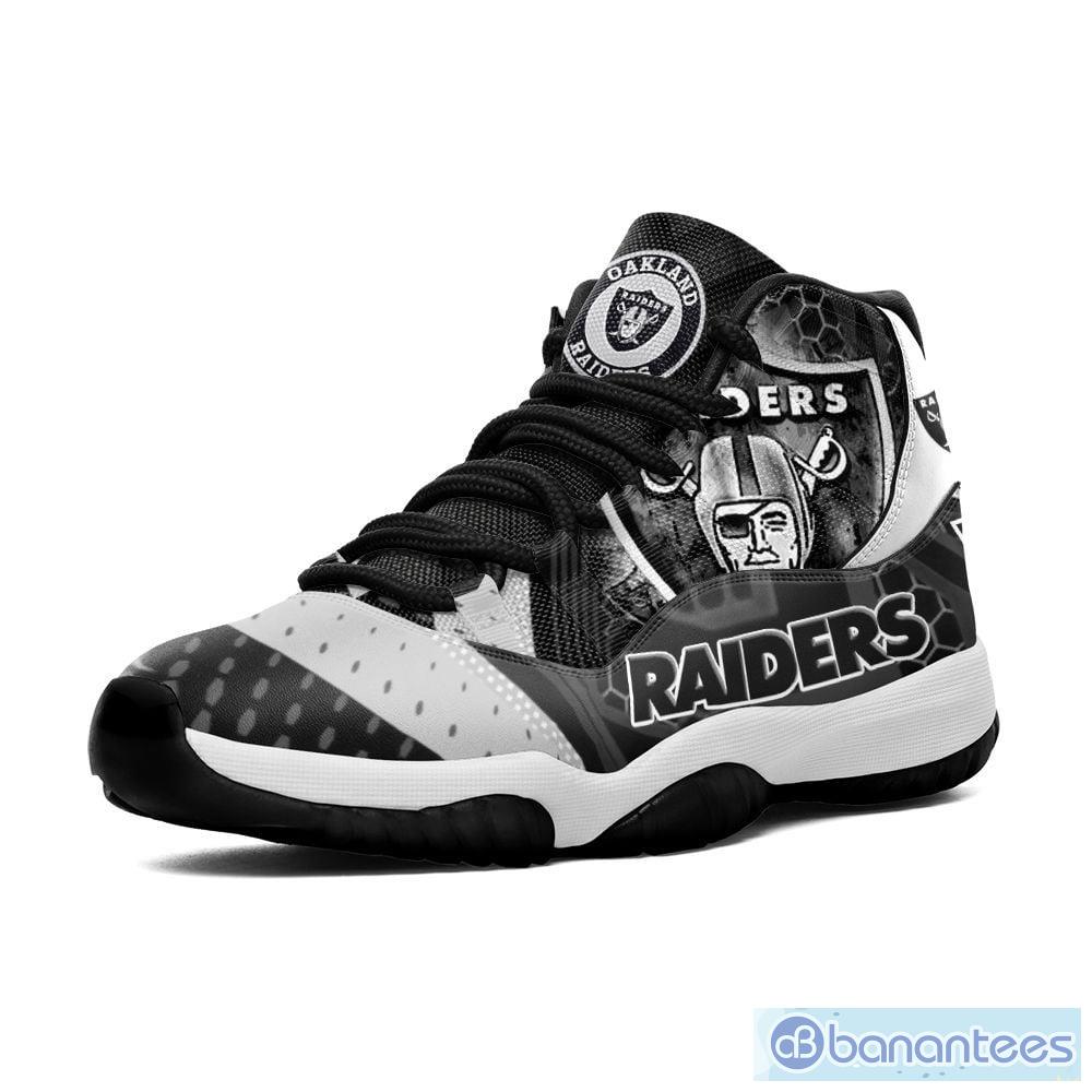 Las Vegas Raiders Air Jordan 11 Athleisure For Men And Women Gift Fans -  Banantees