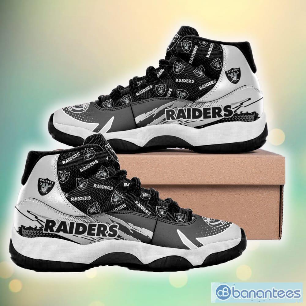Raiders Jordans Shoes design full 3D for sale 2023