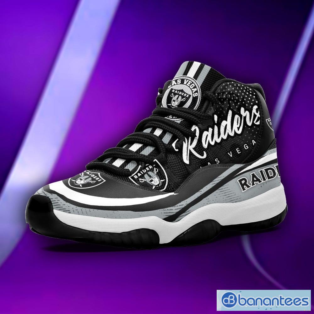 Las Vegas Raiders Air Jordan 11 Sneakers – High Top Basketball Shoes For  Fan – ANEWDAY Store