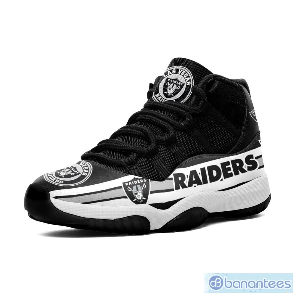 Las Vegas Raiders Custom Name Air Jordan 11 Sneaker Shoes For Sport Fans -  Banantees