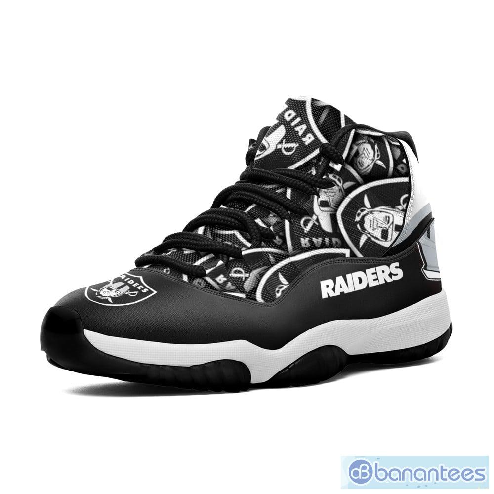 Las Vegas Raiders NFL Personalized Air Jordan 11 Shoes Sneaker