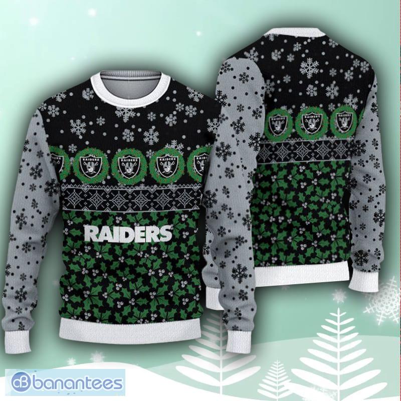 Raiders hot sale green sweater