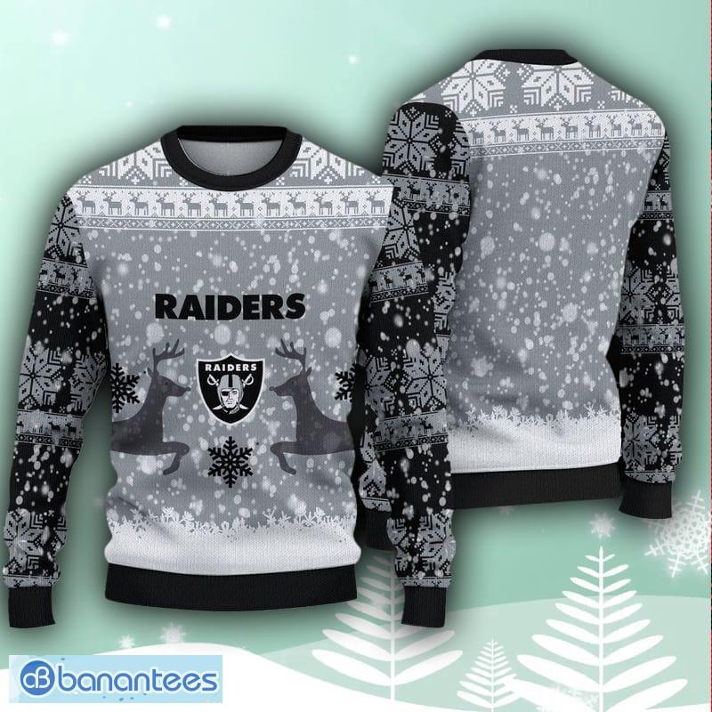 raiders ugly christmas sweater