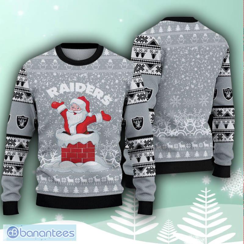 men raiders ugly sweater
