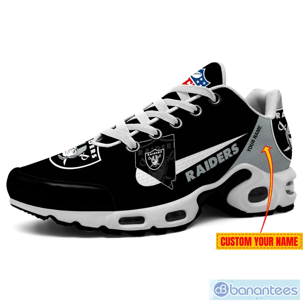 Las Vegas Raiders State Proud NFL Team Sneakers Custom Name Air Cushion  Shoes For Fans - Banantees