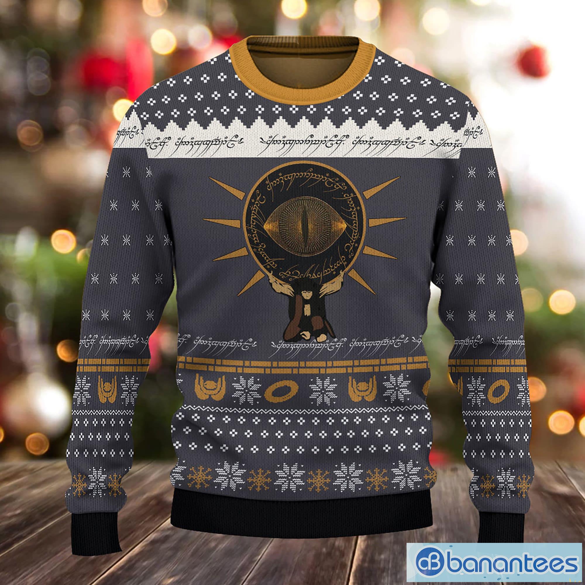 Lord Of The Rings The Fellowship Way To Mordor Vintage Ugly Christmas  Sweater Christmas Gift For Men And Women - Banantees