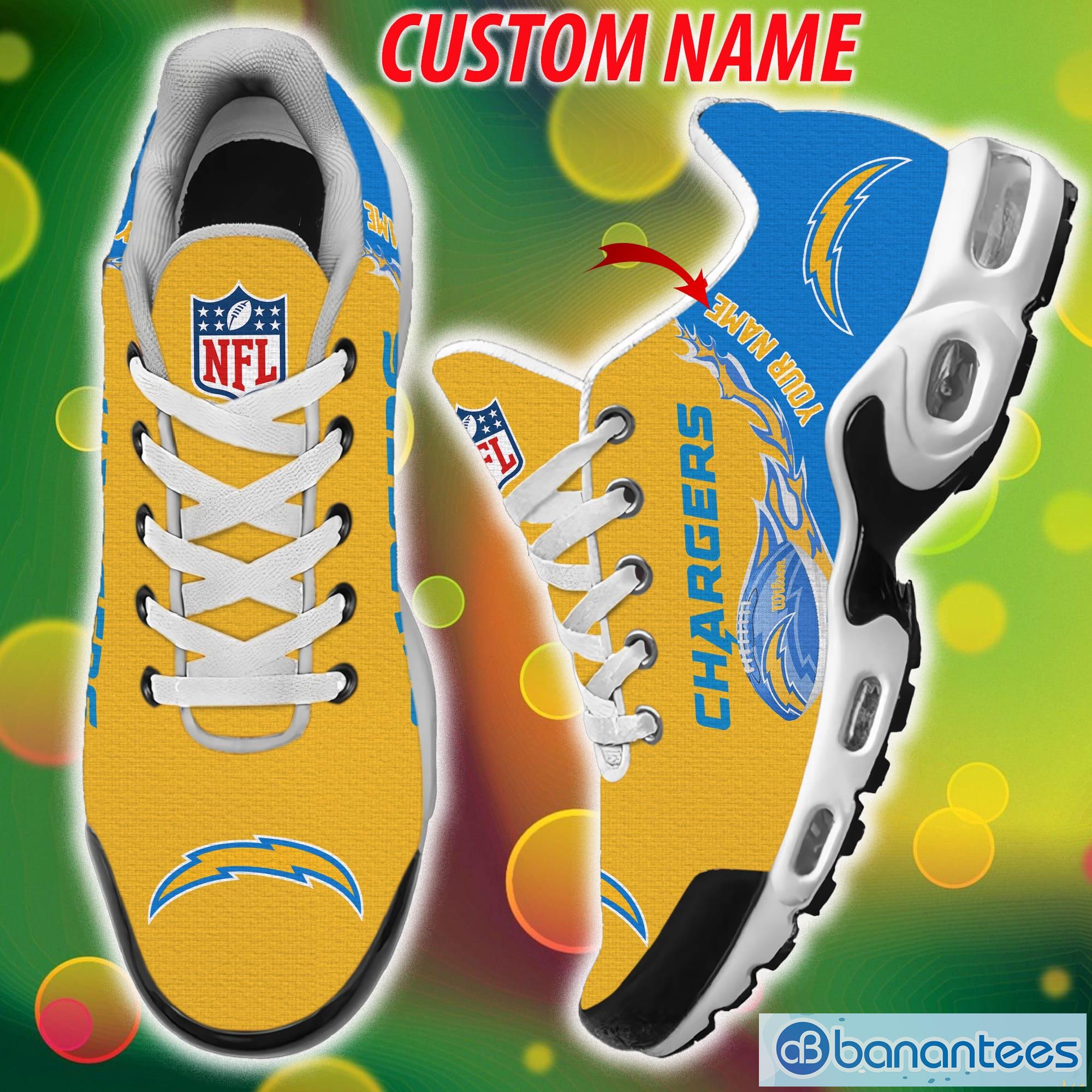 Las Vegas Raiders Premium NFL Team Sneakers Custom Name Air Cushion Shoes  For Fans - Banantees