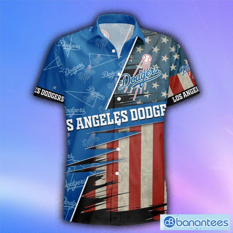 MLB Los Angeles Dodgers Logo Hot Hawaiian Shirt Gift For Men And